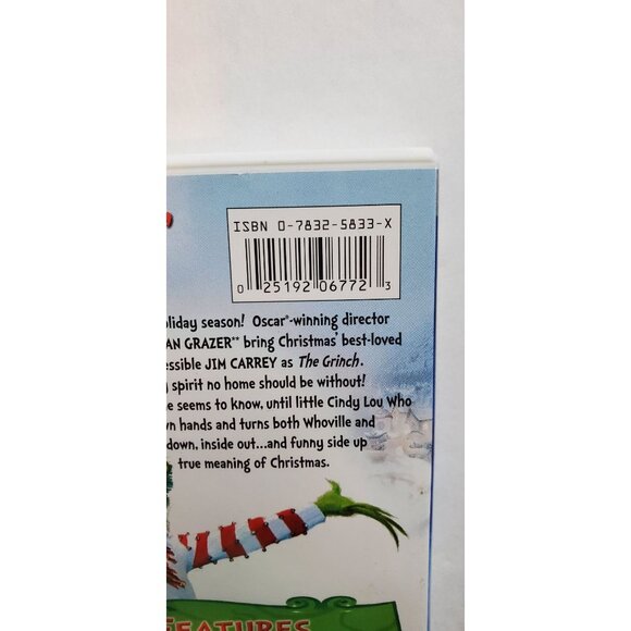 Dr. Seuss How The Grinch: Stole Christmas - DVD 2001 Collectors Edition - Picture 6 of 6